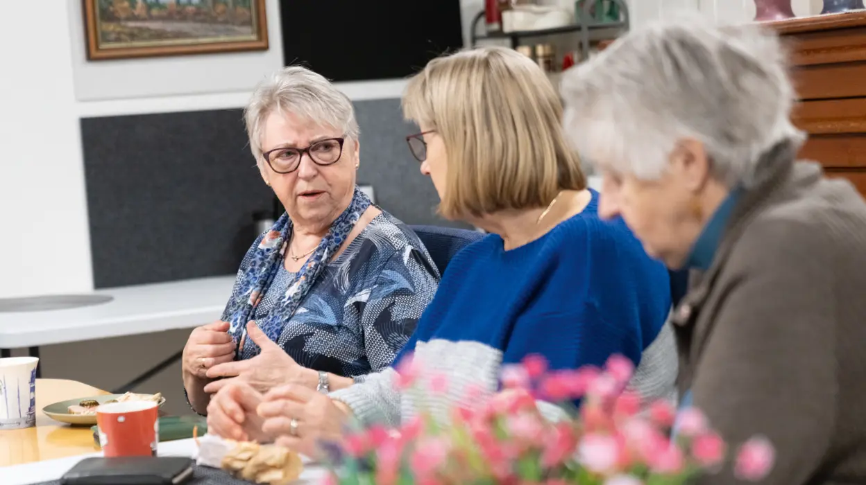 Hilda Hosen, Else Aakvik og Ella Karin Nordstedt.