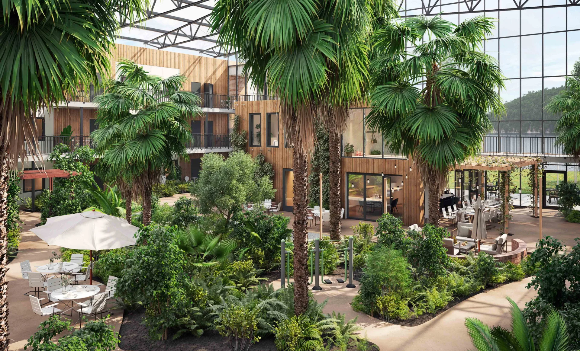 Bilde av Bovieran vinterhage.